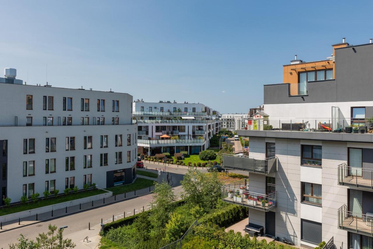 Sarmacka Apartment With Balcony Warsaw Wilanow By Noclegi Renters Bagian luar foto